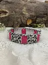 Traditional Pink Ruby Bangle - Single