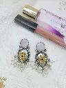 Beautiful Oxidized Earrings With Pearls