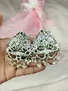 Traditional Silver Earrings