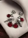 Bird Motif Stud Earrings