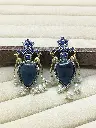 Blue Stone Earring