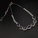 Classic design American diamond necklace set for special occasions