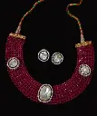 Kundan Choker Necklace Set