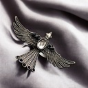 Antique Stunning Silver Bird Ring