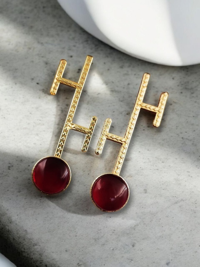 Gold plated Contemporary Party Earrings