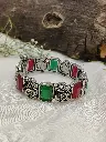 Multi Color Peacock Bangle - Single