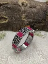 Traditional Pink Ruby Bangle - Single