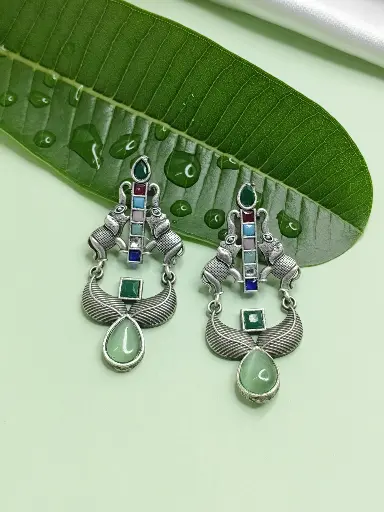 Symbol of Patience King Elephant Earrings