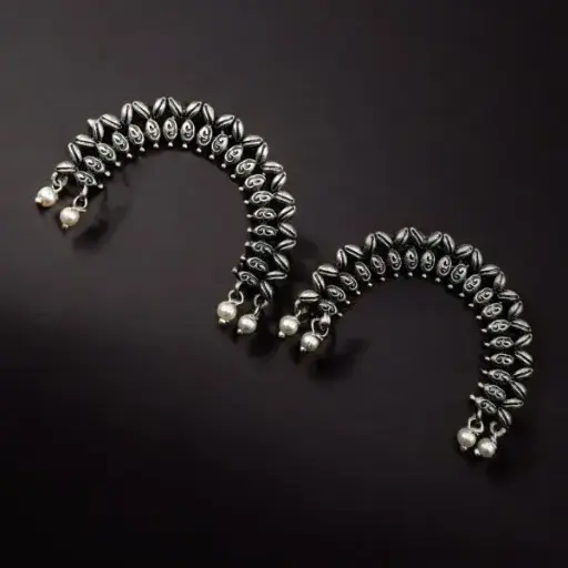 Oxidized Stud Earrings
