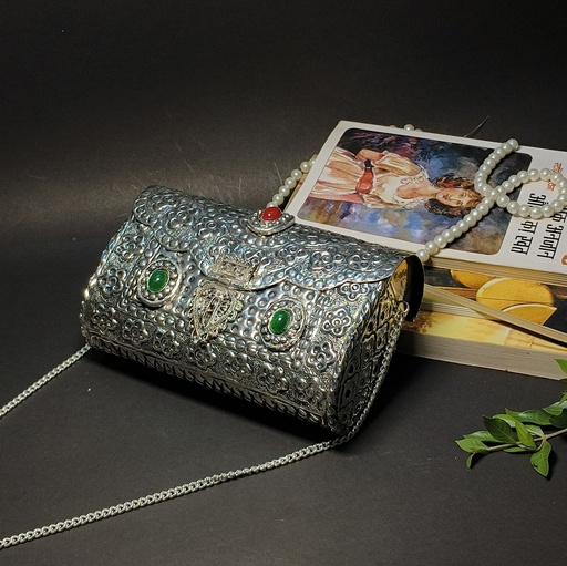Exclusive Silver Sling Bag For Women