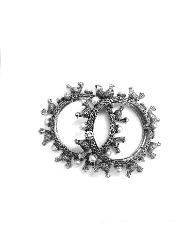 Oxidized Kada Bangle